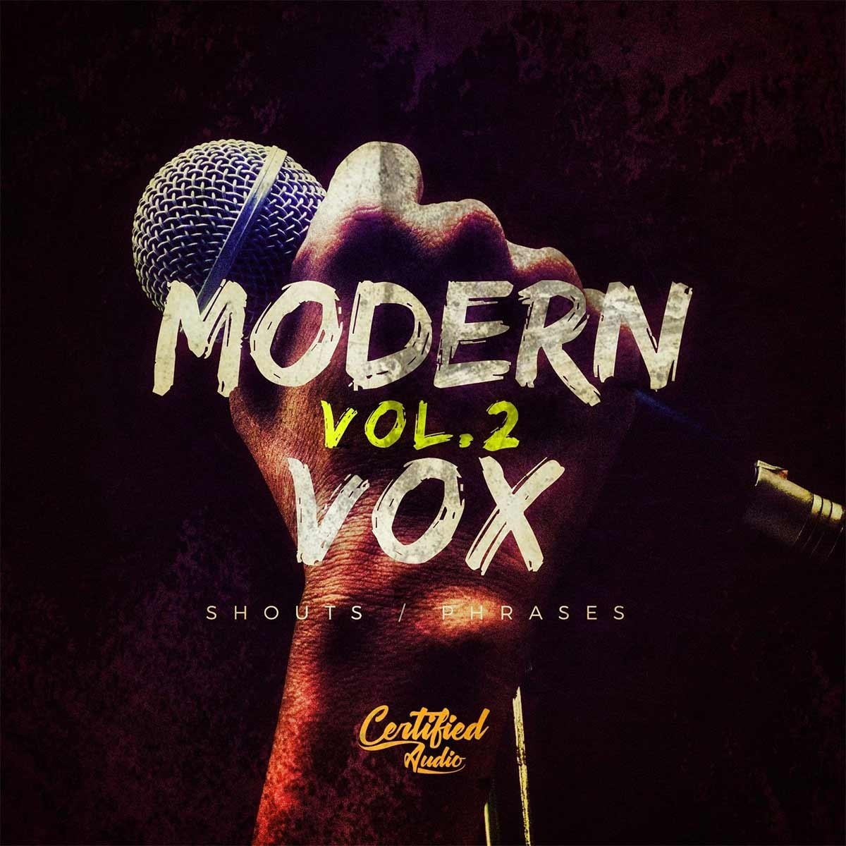 Certified Audio - Modern Vox Vol 2 Sample Packs Software GUI Artwork